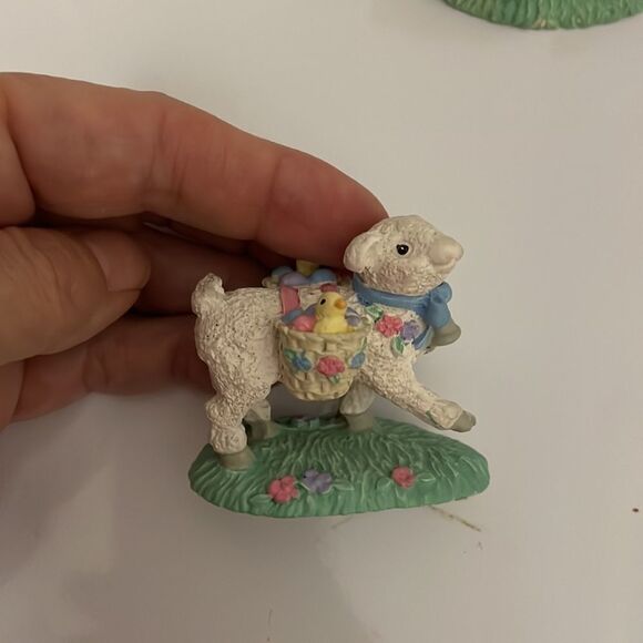 Set of two NWT Midwest Importers Easter figurines (goose & lamb) - Picture 3 of 8